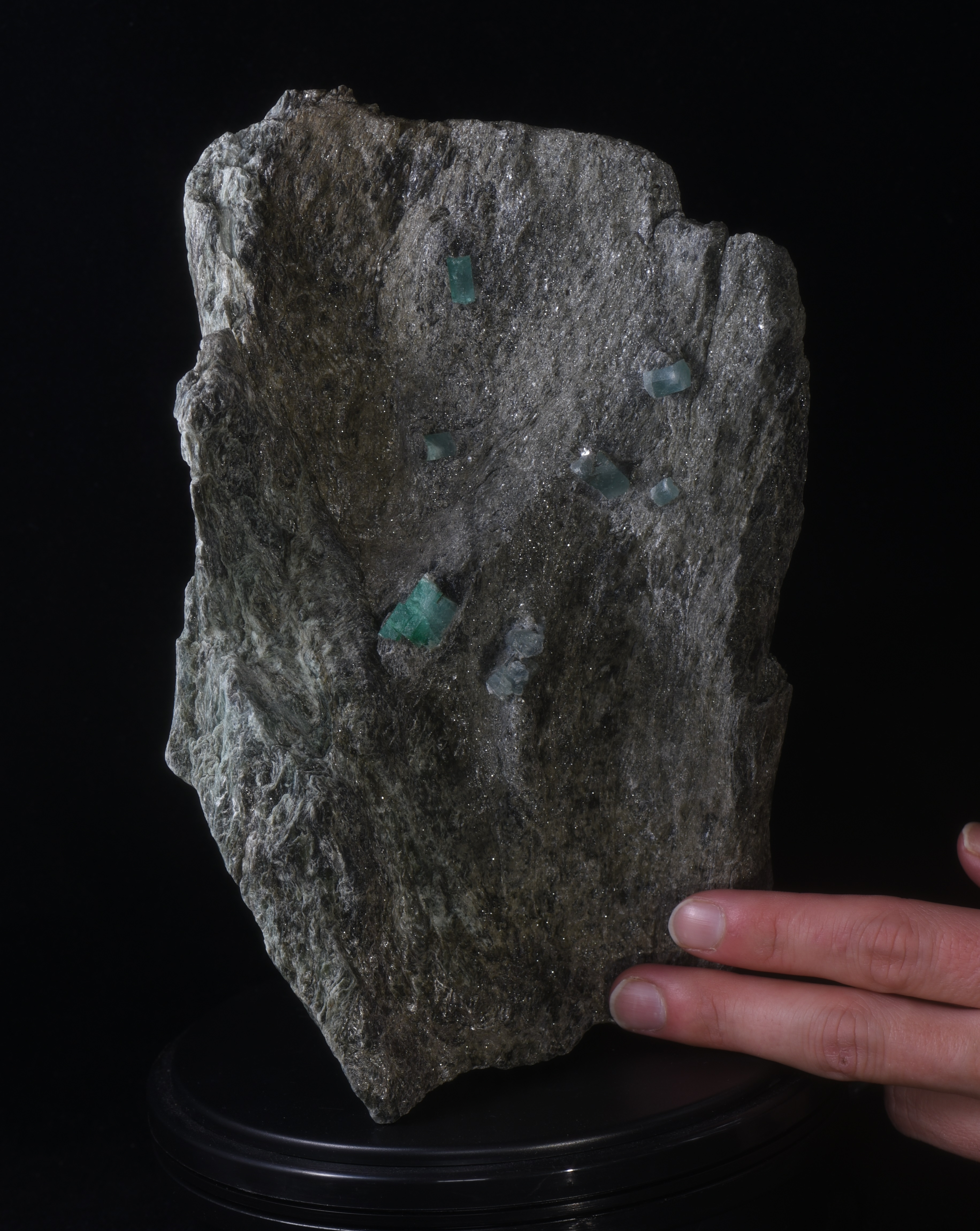Emerald and Aquamarine on one specimen