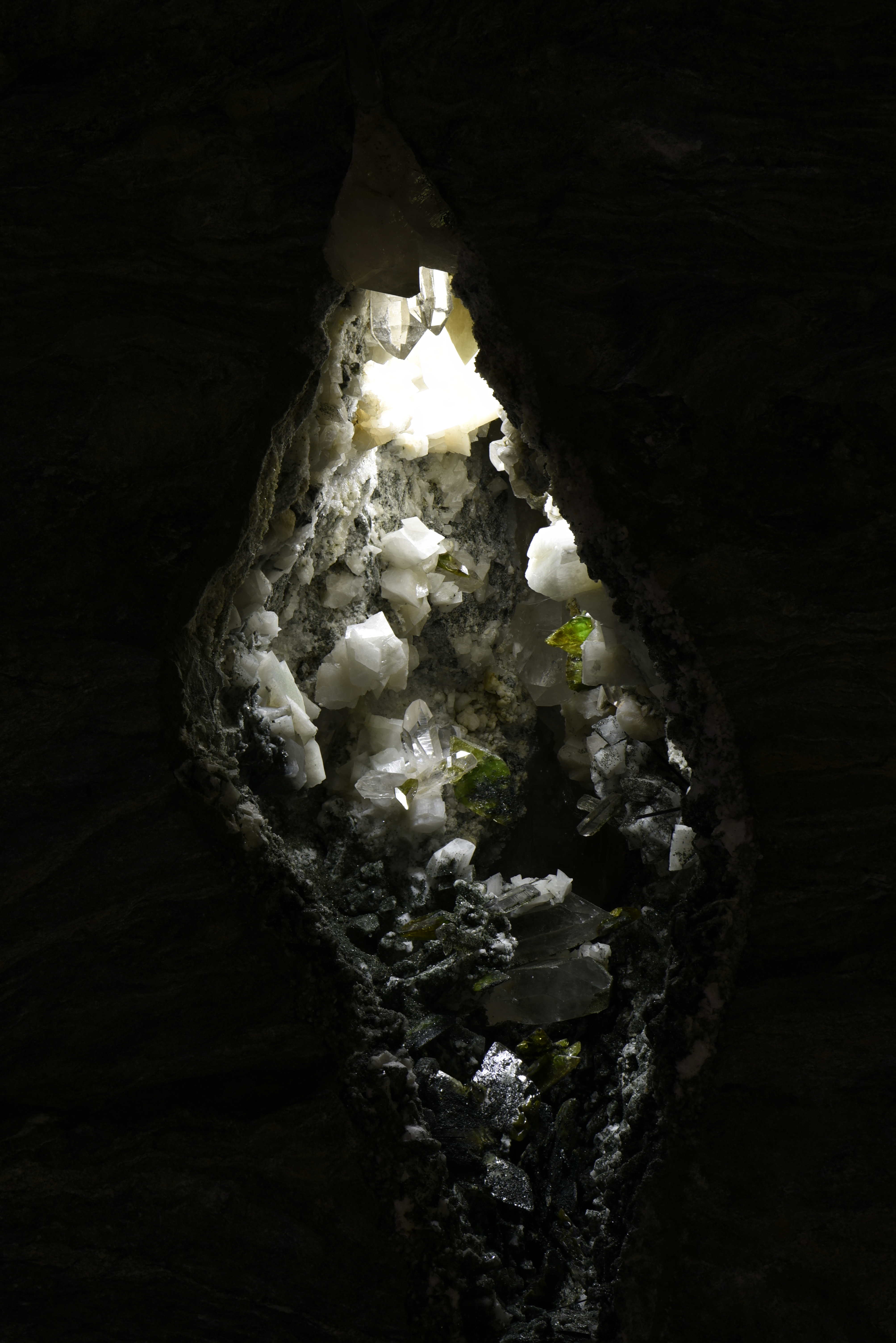 Titanite cave